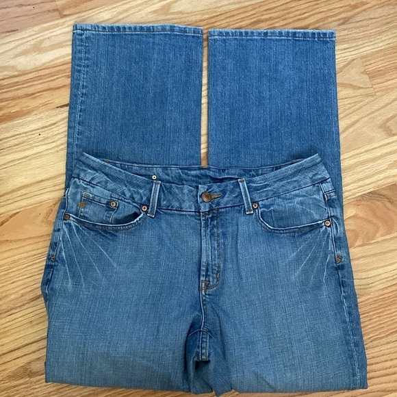 Seven 7 Jeans Women's 16 Bootcut Jeans Stretch Blue premium Denim 109890 - Picture 2 of 15